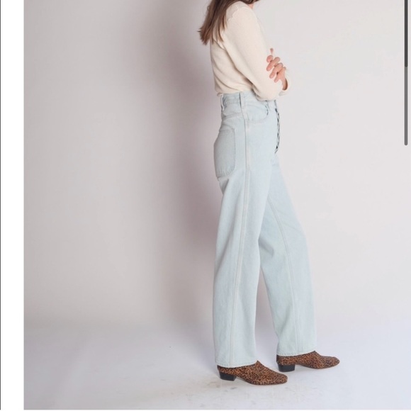 Pale Blue Jesse Kamm Women's Jeans 225 - Picture 2 of 14